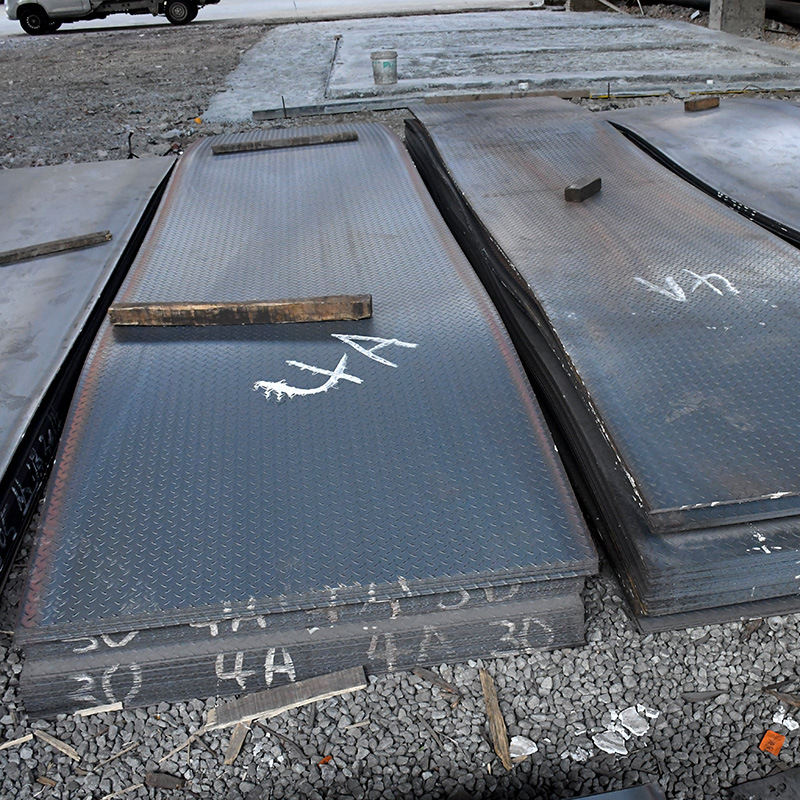 厂家304不锈钢花纹板 316不锈钢压花板防滑板楼梯脚踏板螺纹