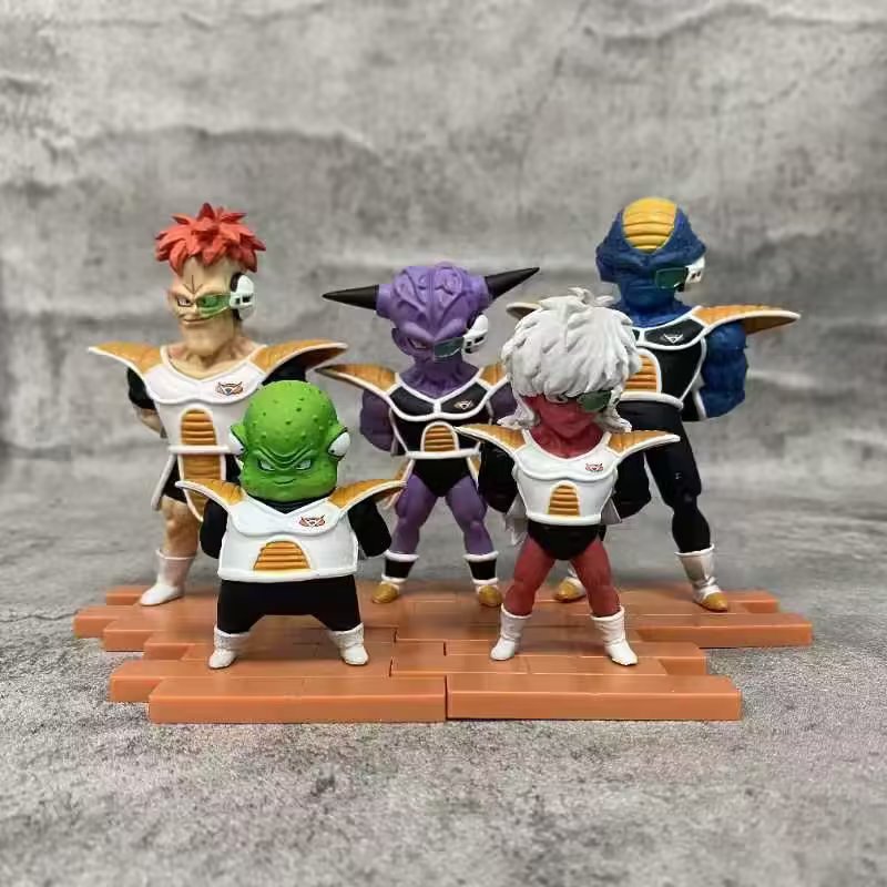 7 Dragon Ball Saiya Q Edition 5 Kienut Team Villain Legion Doll Ornaments Boxed Hand