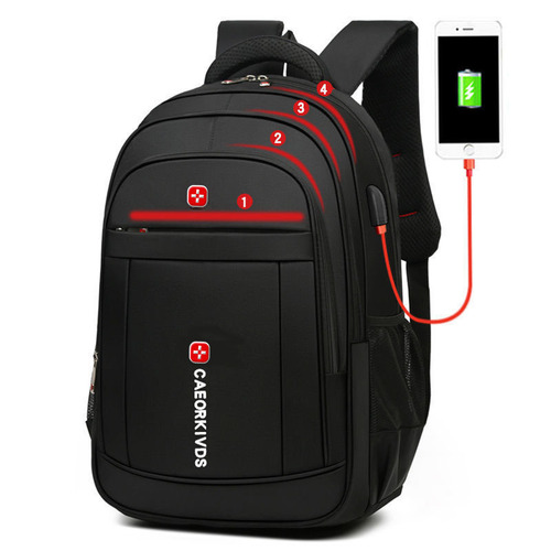 Men's Clearance Double Shoulder Backpack, Korean Style, Large Capacity, Suitable for High School and Middle School Students, Laptop Bag