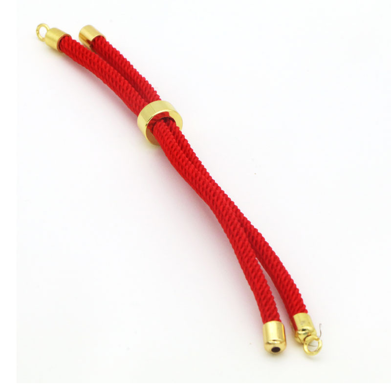 1 Piece Diameter 3mm Cord Copper Solid Color Rope display picture 22