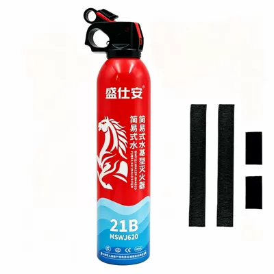 Portable, Direct from Manufacturer, for – Vehicle fire extinguisher - shengshian-21b-fixed-strap-1-set