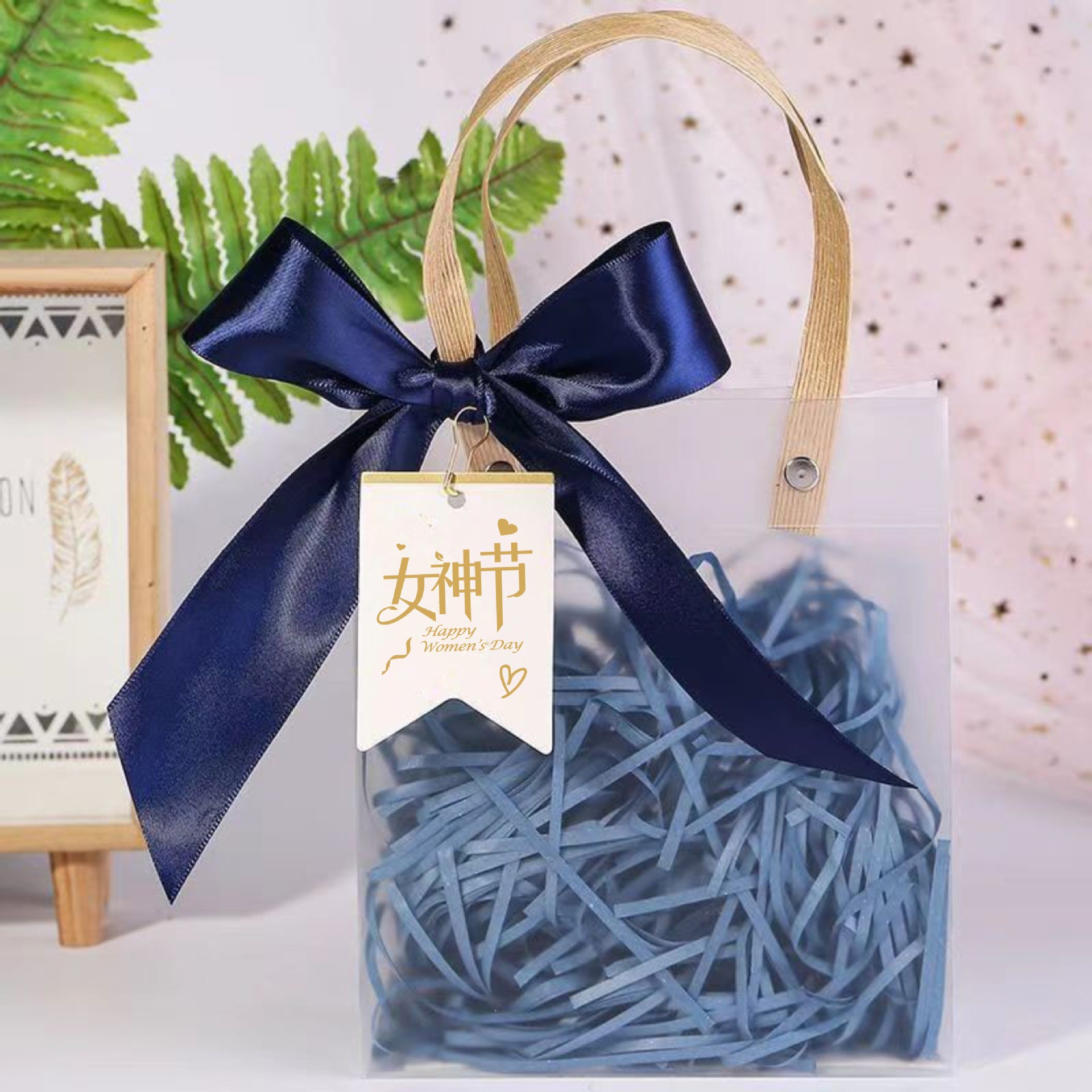 38 Bolsa de regalo, recuerdo transparente, caja de embalaje de regalo de dama de honor premium, PVC de cumpleaños para niños