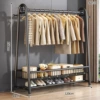 [Bold 22 Tubes] Premium Black - Length 120*Height 150丨Double-layer Net Basket
