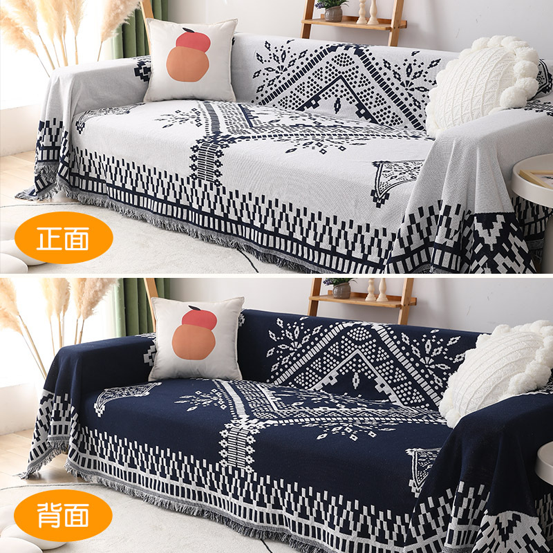 Anti-gato rasguño nórdico ins estilo sofá toalla antideslizante cuatro estaciones combinación universal sofá cubierta de tela cubierta de sofá Manta