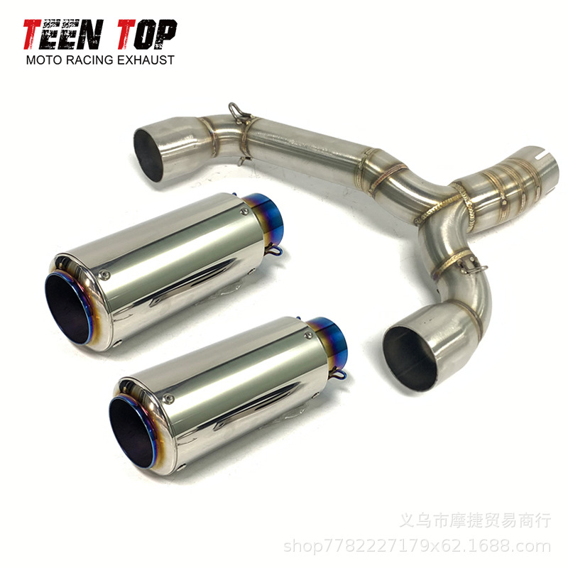 Suitable for Motorcycle Suzuki Cb650R/Ninja400/R1 Modified Exhaust Pipe Sc Scorpion Tail Section Exhaust Pipe