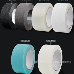 Rubber Grey Litchi Pattern Anti-Slip Tape PEVA Pro-Helper Anti-Slip Paste Indoor Stair Anti-Slip Tape