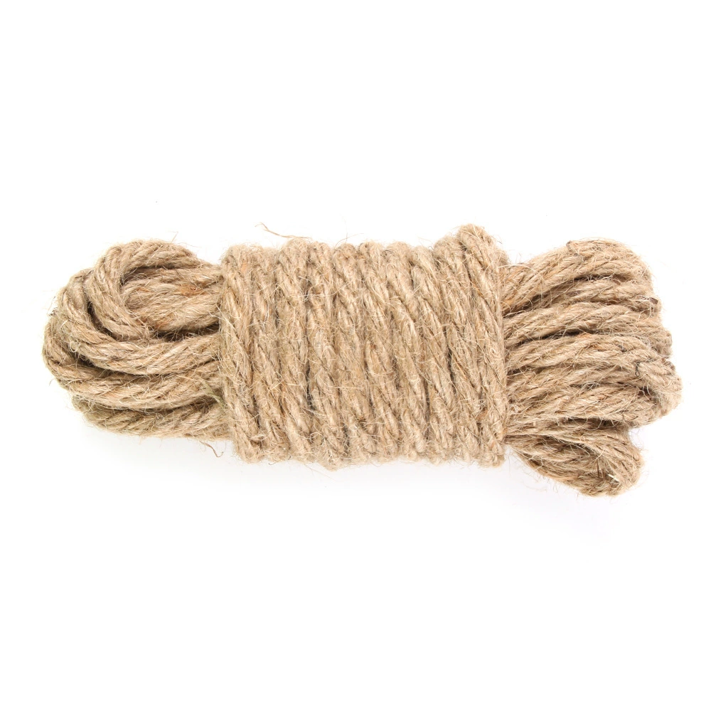 Hemp Bondage Rope (Muqu) 5–40 m options, natural jute, metal or plain ends