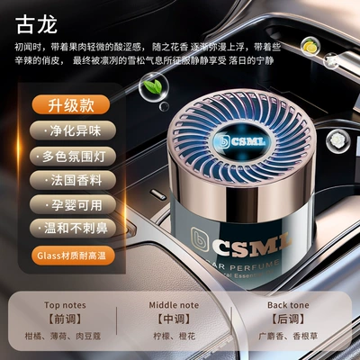 Car Perfume Aromatherapy Dual-use Perfume Ornaments Special Odor - glory-solid-balm-cologne