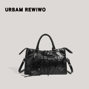 Retro one-shoulder bag, fashionable shoulder bag, American style