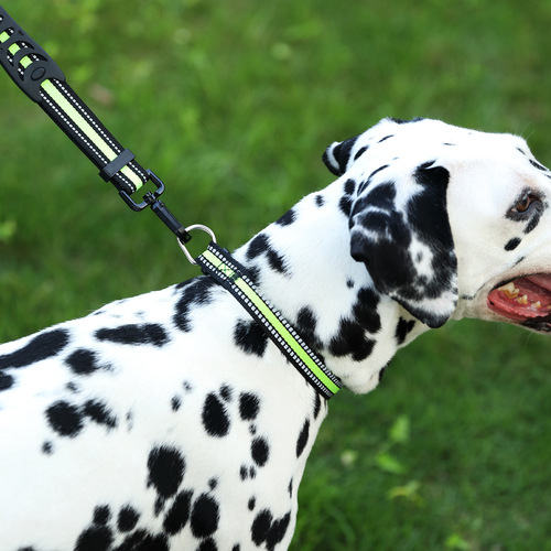 Wholesale Large and Small Dog Collars, Four-Season Reflective Collars for Cats, Striped Pet Necklaces