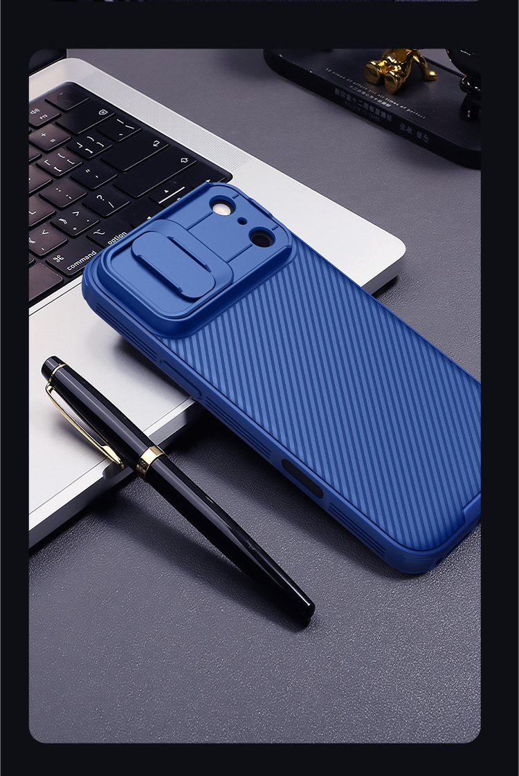 Ốp lưng Nillkin chống nhìn trộm, trượt che ống kính cho iPhone 17 Pro Max — Gương đen PRO Đen, Gương đen PRO Xanh, Gương đen PRO Titan Xám, Gương đen PRO Vàng chi tiết 14