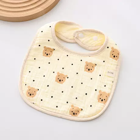 U-shaped bib with pig head