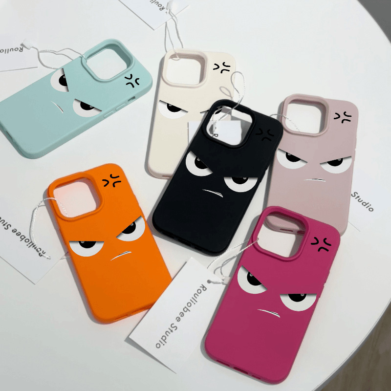 凶暴な表情の皮の紋様はリンゴの16promaxの携帯電話の携帯電話の12の新型のiphone13の大きい穴を適用して落とさないでください11|undefined