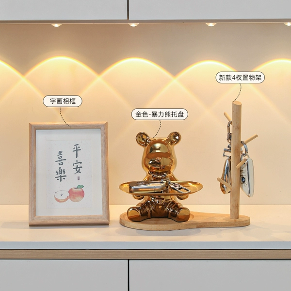 Golden Violent Bear + Peace and Joy