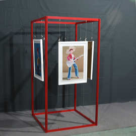 铝合金广告架美术作品学校幼儿园作品展示架书法摄影作品展示亚克