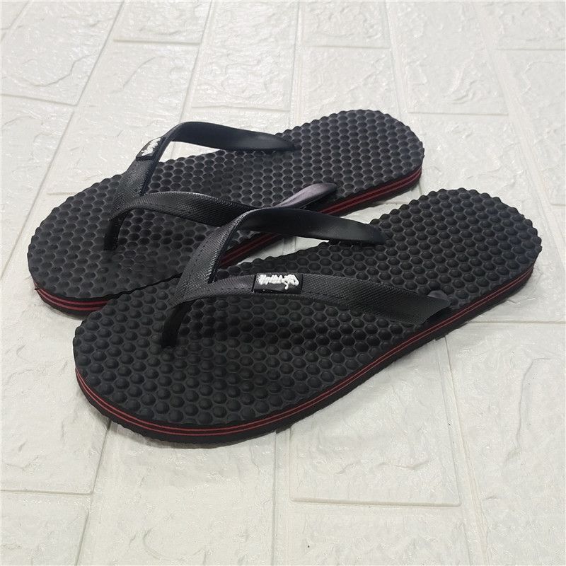 Summer Men's Slippers, Massage, Personalized Non-Slip Flip-Flops, Men's Trendy Beach Fashion, Korean Style Outdoor Sandals for Men Summer Men's Slippers, Massage, Personalized Non-Slip Flip-Flops, Men's Trendy Beach Fashion, Korean Style Outdoor Sandals for Men