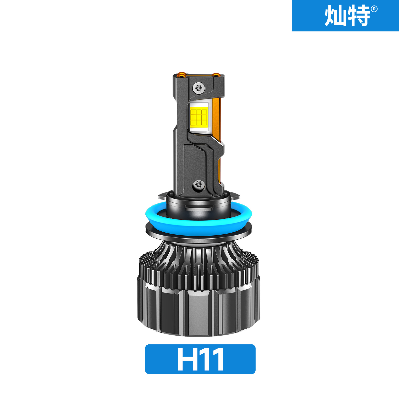 Nuevo transfronterizo K26 de alta potencia 190W tres tubos de cobre condujo delantero H1H4H7H11 9005 cerca