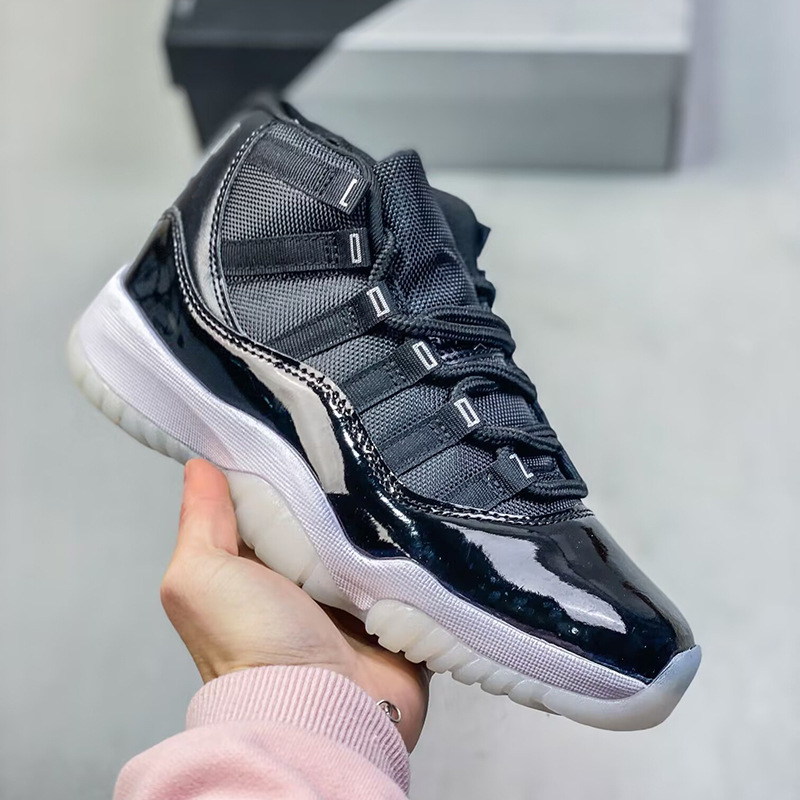 Transfronterizo Putian zapatos aj11 Gamma Azul Gran Demonio zapatos deportivos zapatos de carrera frescos gris negro rojo Joe 11 zapatos de baloncesto de alto nivel