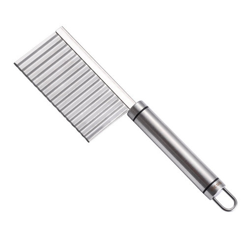 Potato Chipper, Stainless Steel Potato Slicer, Strips Cutter, French Fry Knife, Vegetable Slicer, Wave-Shaped Potato Flower Slicer, Wholesale