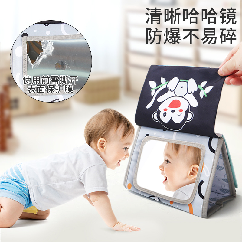 Libro de Tela Educativo de Animales de Tela Lavable e Interactivo para Bebés