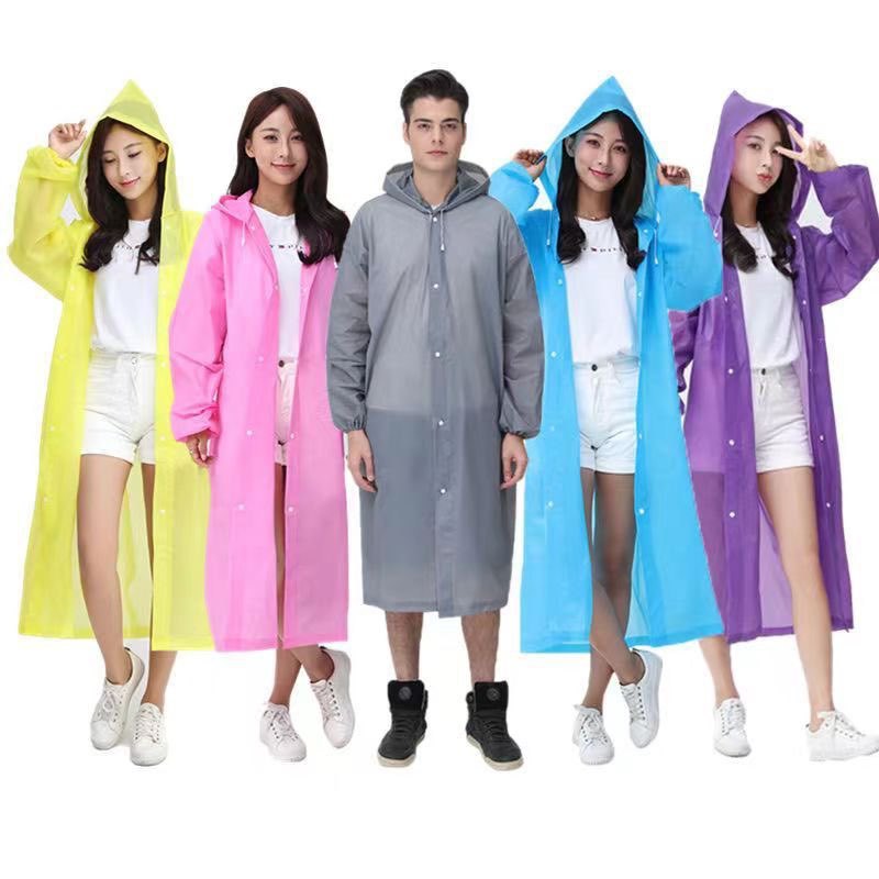 Matte travel raincoat for men and women