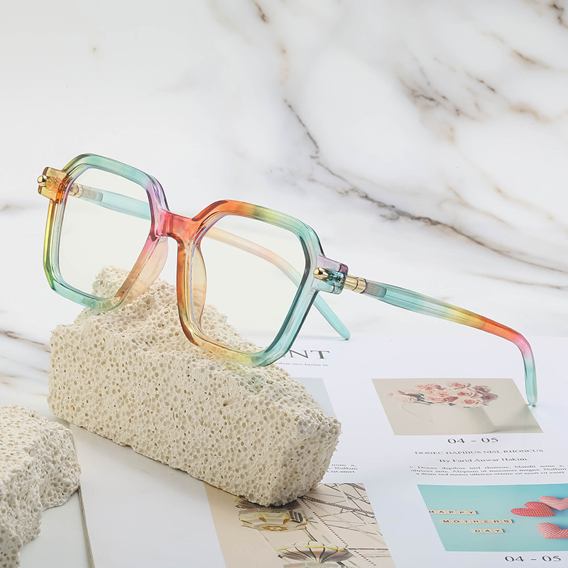 Elegant Minimalist Square Frame Sunglasses For Women Uv Protection_voghion.com