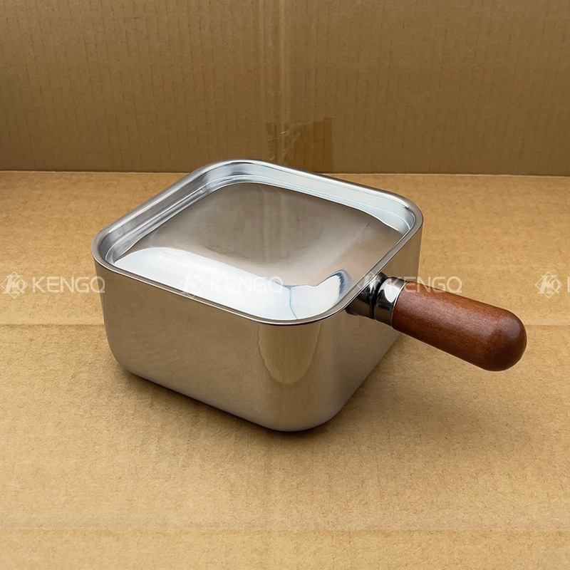 316 acero inoxidable de grado alimenticio tazón de comida para niños con mango multipropósito tazón de ensalada de postre