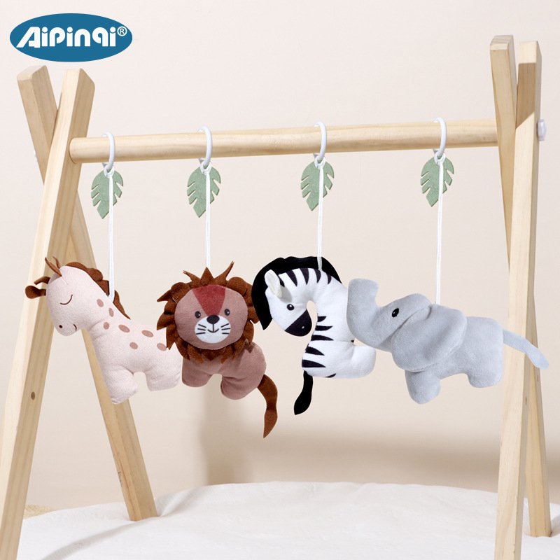 Aipinqi nuevo animal bebé calmar juguetes colgantes de peluche dinosaurios campana de viento colgantes bebés al por mayor en stock