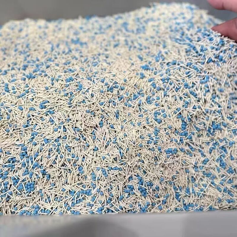 蓝刻同款豆腐混合猫砂2.5公斤除味无尘不粘底猫砂豆腐砂猫咪用品|undefined