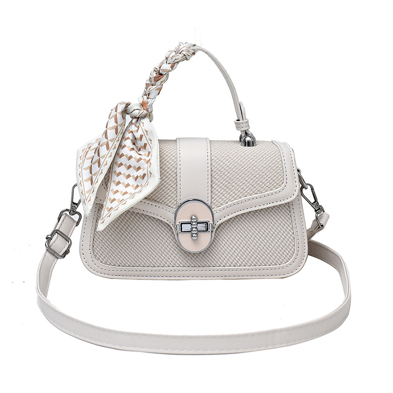 Bolsos para mujer 2025 nuevo estilo costura de color en contraste bolso cuadrado pequeño portátil textura de alta calidad moda moda bolso de mensajero de un solo hombro