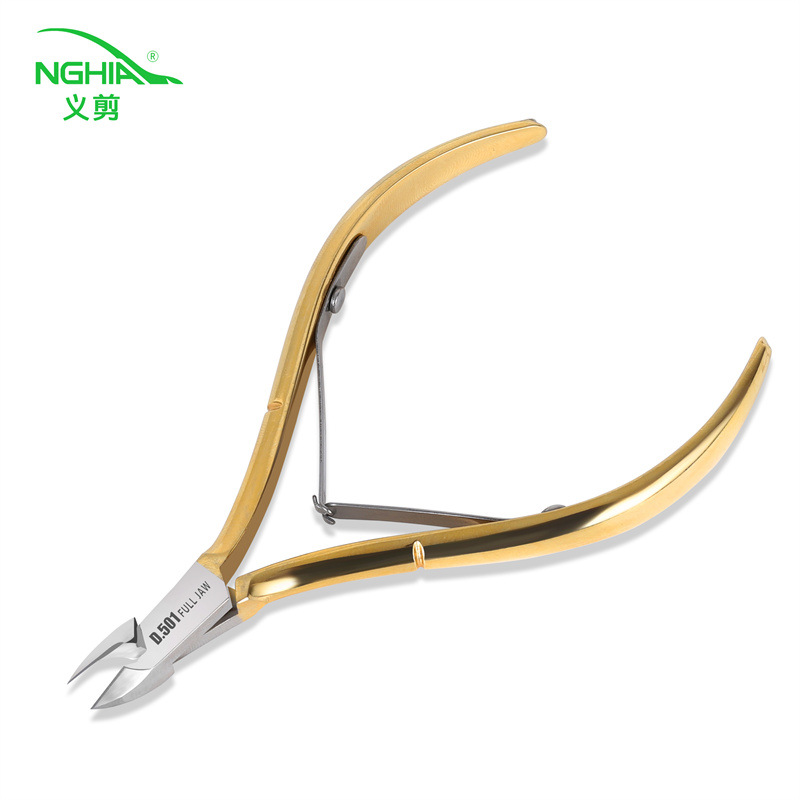 Productos genuinos tijeras Vietnam Yi D501 tijeras de piel muerta tijeras de pelar uñas herramienta de recorte de piel muerta alicates de piel muerta de acero inoxidable