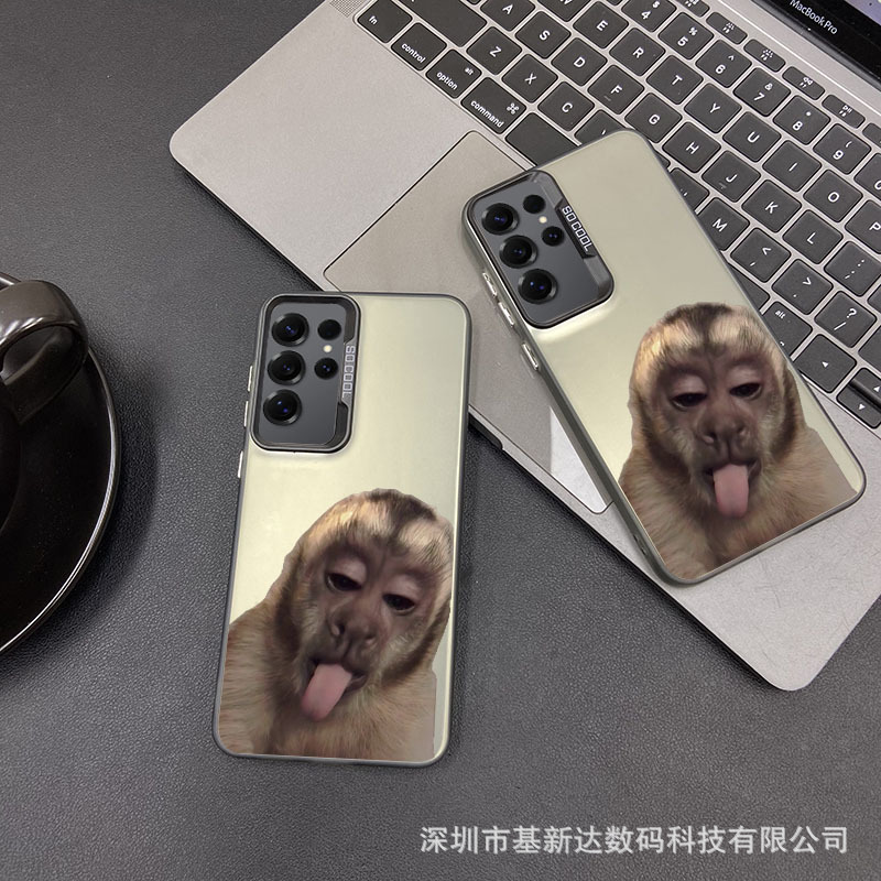 Monkey Suitable for Samsung Galaxy S25 Mobile Phone Case Samsung S24 Ultra New 56 Protective Cover Note20