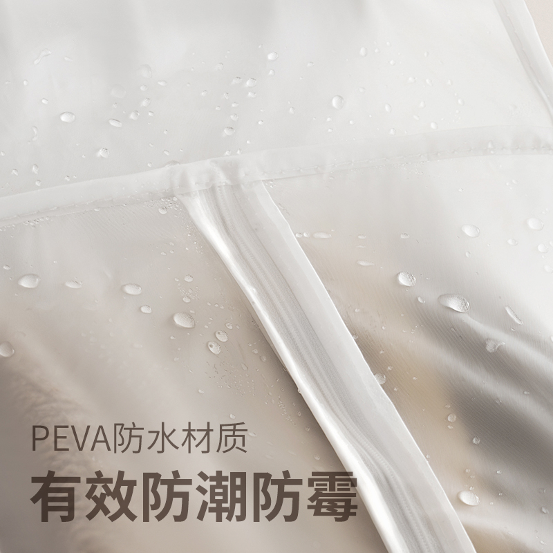 衣服防尘罩挂衣袋家用透明西装套大衣防尘袋衣柜长款挂衣服防尘罩|undefined