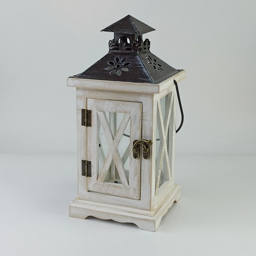 Wholesale new 8056 retro wooden wind lamp candle holder, creative European style home soft decoration desktop characteristic ornaments