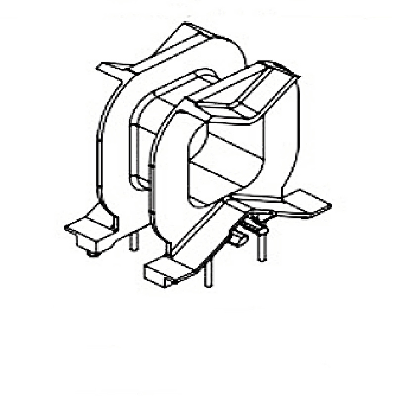 ATQ32变压器骨架卧2+2骨架ATQ32高频变压器骨架快充骨架