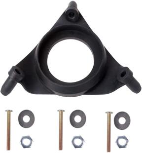 GP51487 Triangular Sealing Rubber Pad Bolt Assembly Kit Toilet Tank Installation and Maintenance Accessories