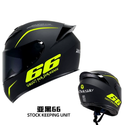 Motorcycle Safety Supplies — Aliexpress Cycling Helmet, Dropshipping - qk111-matte-black-66-with-black-mirror-foreign-trade-version-s