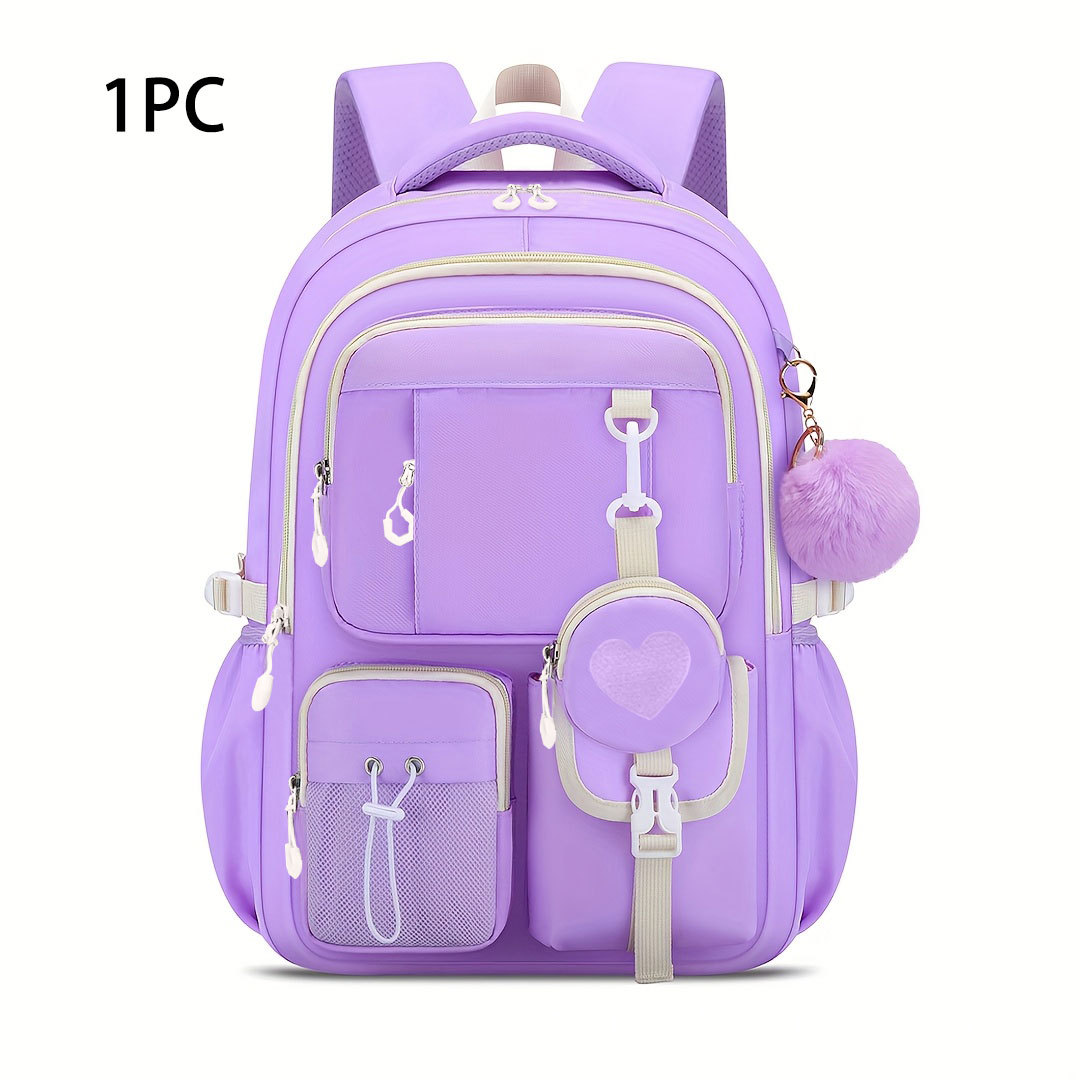 Nuevas mochilas transfronterizas para estudiantes de primaria, mochila de niñas de secundaria ligera y de gran capacidad.