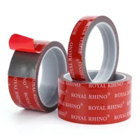Двусторонняя лента ROYAL RHINO для использования в автомобиле, прочная, бесследная, двусторонняя лента ROYAL RHINO, паста для металлической фоторамки