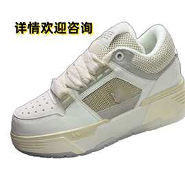 amri外贸男女款面包鞋低帮增高老爹鞋运动休闲板鞋时尚百搭情侣鞋