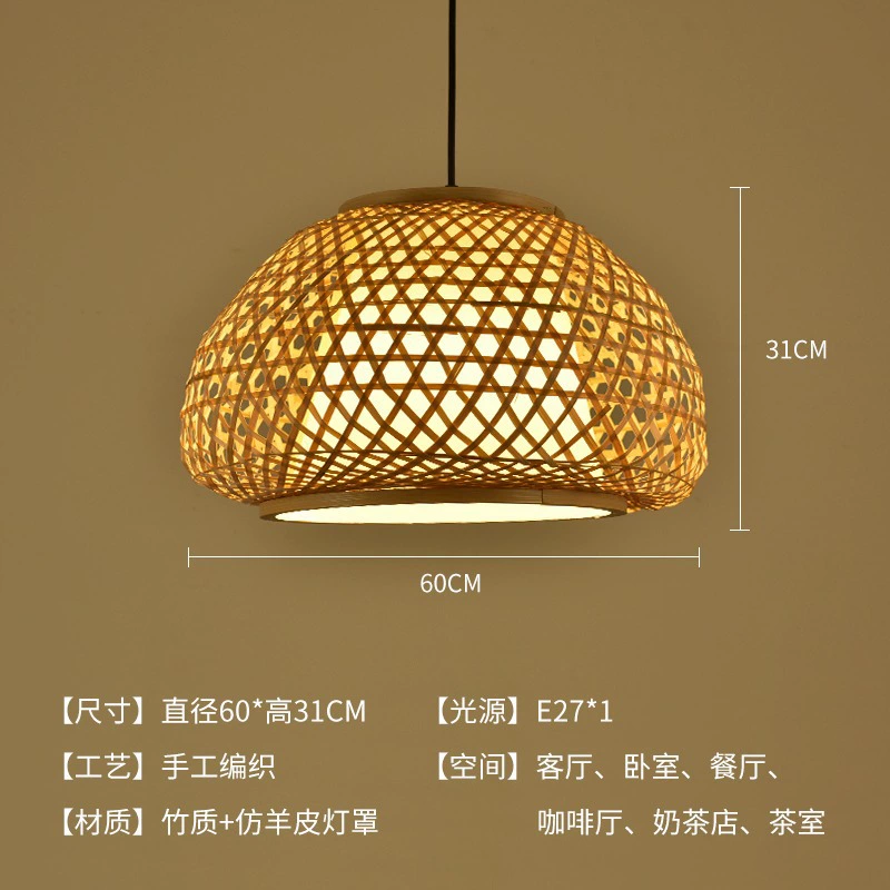 Lights, coffee ceiling lamp for living room, retro pumpkin lantern for hotel, style