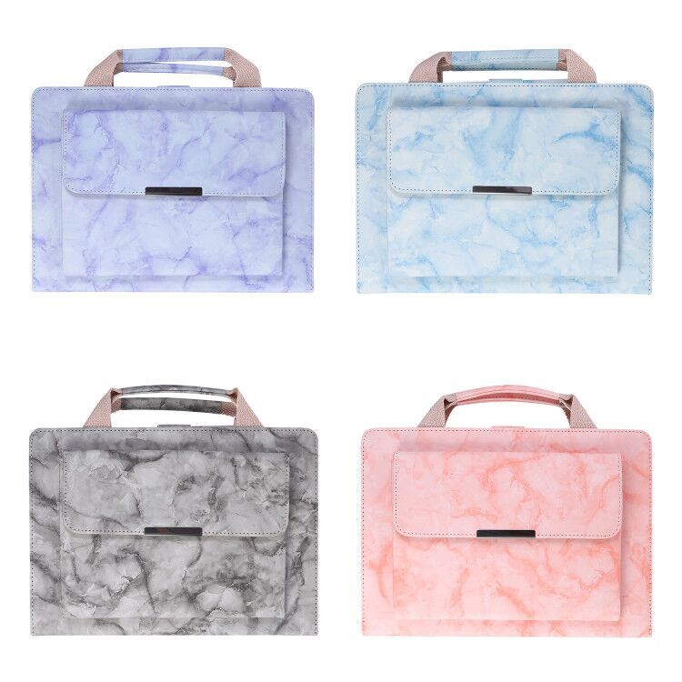Suitable for Apple iPad 2021 Handbag Leather Flat Protective Case air4/pro/mini Portable Protective Case