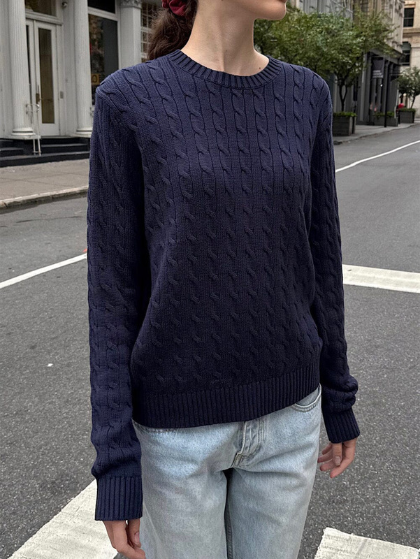 迪芸欧美休闲度假纯色长袖打底毛衣毛织女装2025秋冬亚马逊独立站|undefined