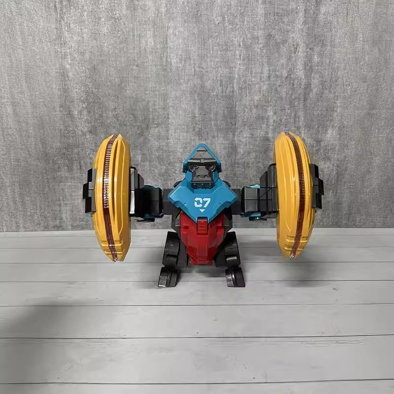 Tiktok truco eléctrico volteo gorila juguete eléctrico robot música luz niños Regalo De vacaciones transfronterizo