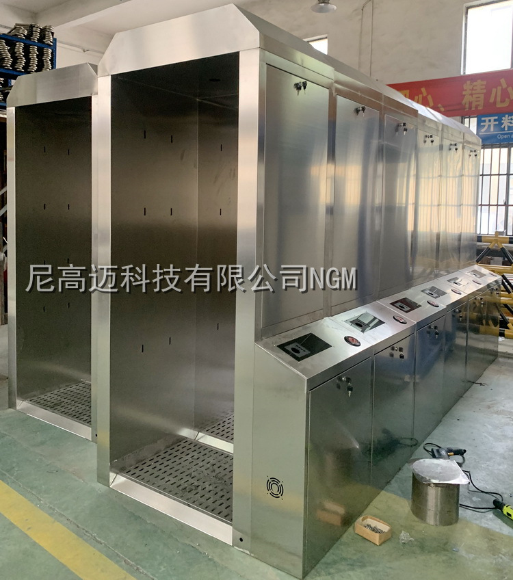 智能测温消毒通道一体机 幼儿园超市公共场安检门 自动喷雾消毒门