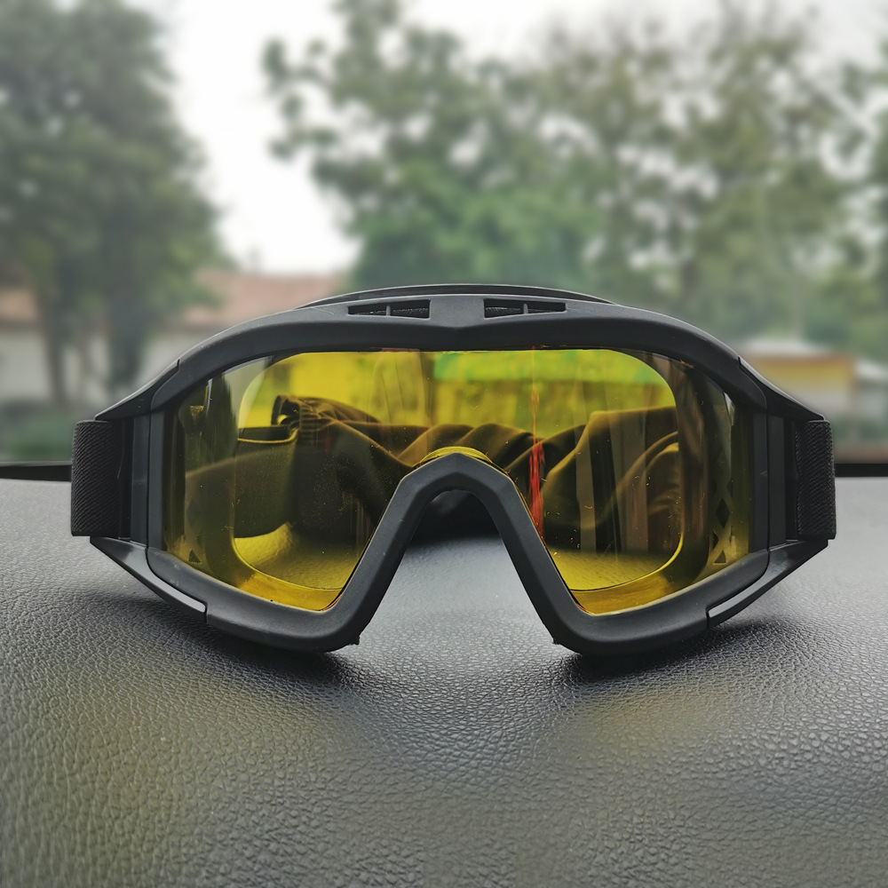 Spot engrosado gafas de viento langostas gafas tácticas especiales de la selva gafas de acción real CS protección laboral equipo deportivo