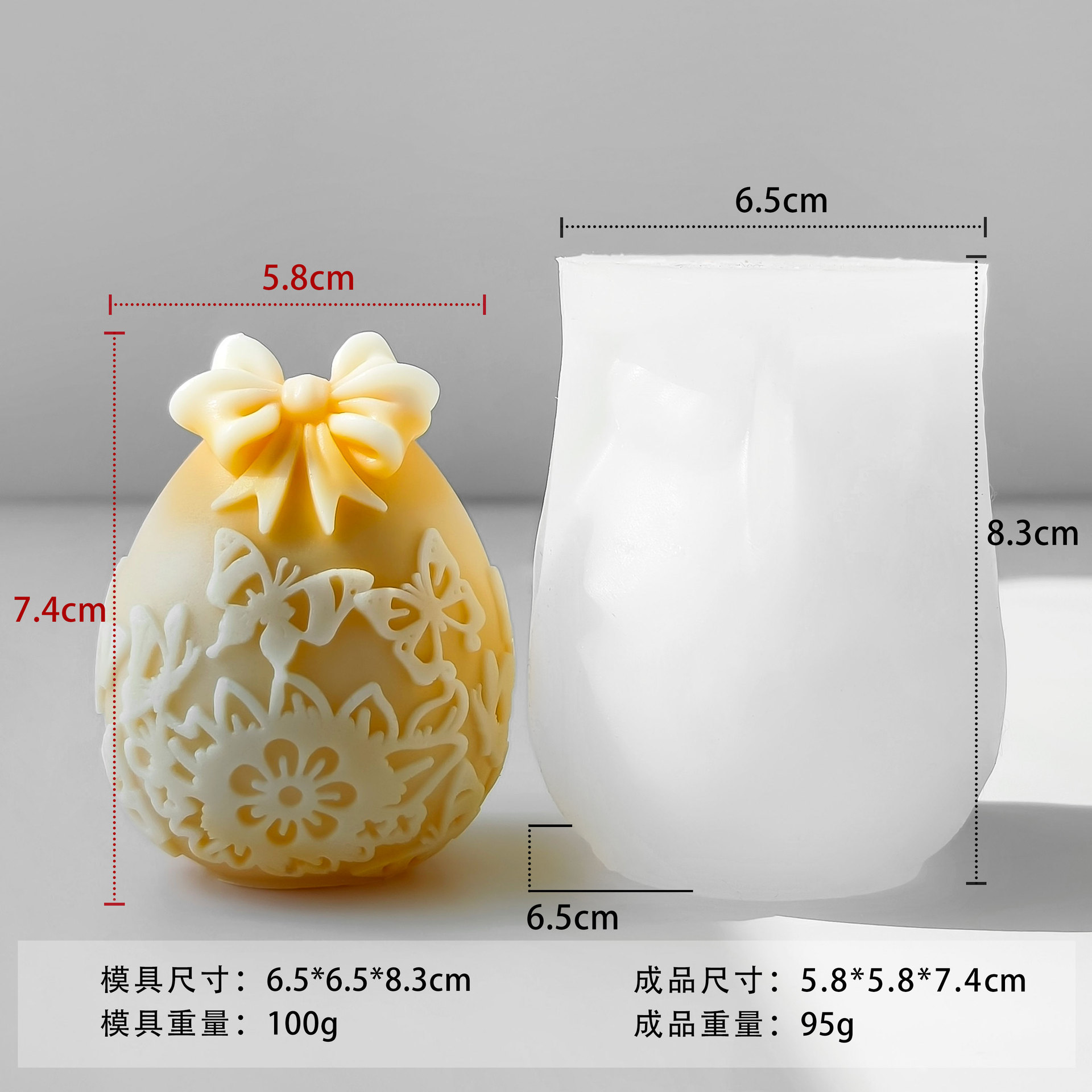 Huevos transfronterizos conejo molde de jabon de pascua diy jabon de bananas hecha a mano barra magnética molde de decoración