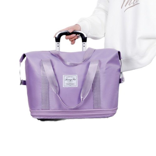 Travel bag large capacity handle suitcase with swivel wheels, antenatal storage, short trip business trip travel bag, hand-held