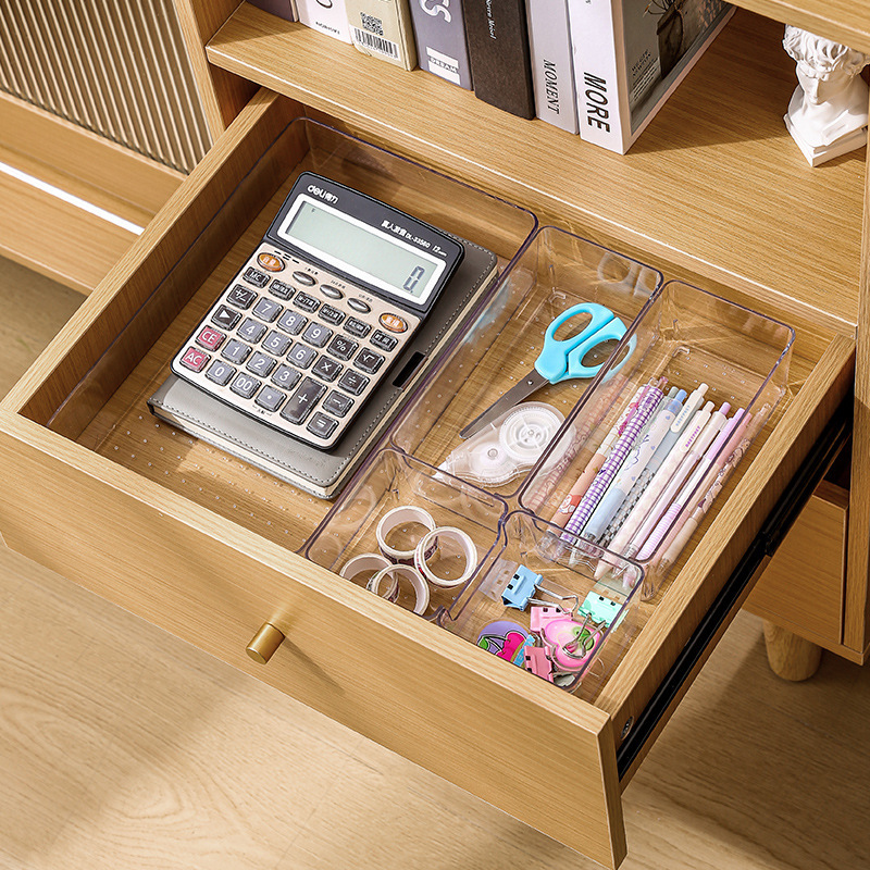 Office desk drawer partition storage box wardrobe cabinet Cabinet Cabinet in dressing table cosmetics division