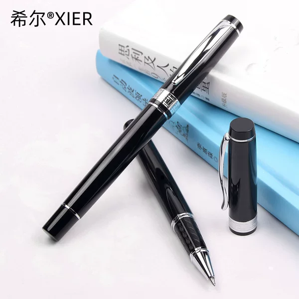 High-End Metal Ballpoint Pen with Laser Printed Logo, Corporate Business Signature Pen, Conference Gift, Advertising Pen Wholesale